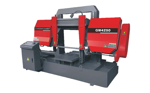 西林GW4250双柱龙门卧式带锯床